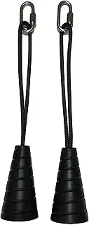 Spiral Strength Singles - Tricep Rope & Neutral Grip Handle - Exercise Equipment Accessory - Workout - Pull Up - 150 lbs/grip