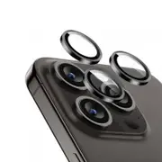Camera Lens Screen Protector Nuglas Tempered Glass For iPhone 16-15-14 Pro / 16-15-14 Pro Max Black