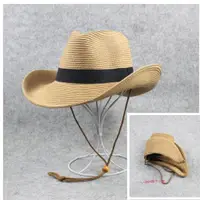 在飛比找ETMall東森購物網優惠-草帽可折疊海邊出游男士大帽檐