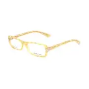 Bottega Veneta BV12229L Women Yellow Optical Frame Acetate Rectangle Eyeglasses