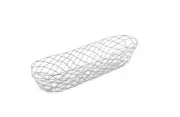 Thirstystone White Oval Wire Bread Basket