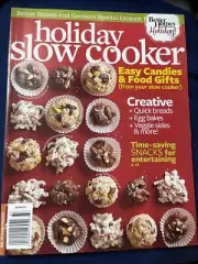 BH&G. holiday slow cooker 2013. Easy candies time saving snacks