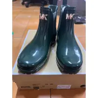 在飛比找蝦皮購物優惠-Michael Kors MK-綠色雨靴（US9）