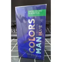 在飛比找蝦皮購物優惠-Benetton Colors Man Blue 班尼頓 藍