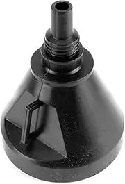 Car Fuel Funnel Can Spout Oil Gasoline 2 in 1 Black Plastic Funnel for Cars Motorcycle