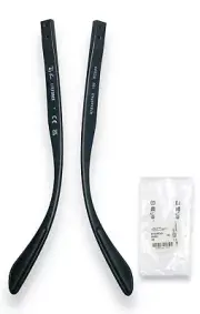 Ray Ban RB3736 Chromance Black Replacement Temples Genuine