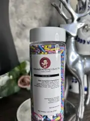 UNICORN MIX, Birthday Cake Decor, Naturally Colored Edible Candy,
