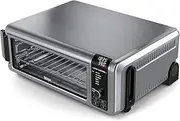 [NINJA] Foodi Mini Oven [SP101UK] 8-in-1 Flip Mini Oven, Air Fry, Bake, Grill, Silver