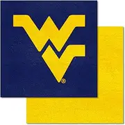 FANMATS 8519 West Virginia Mountaineers Team Carpet Tiles - 45 Sq Ft.