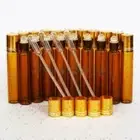 27PCS-10ML(15*90mm) Roll on Bottles Glass Roller Ball for Essential Oil Perfume