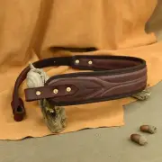 NEW Canvas Leather Rifle Hunting Shooting Sling / Shotgun Strap Belts Vintage