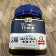 Raw Manuka Health MGO 400+, 8.8 oz (250gm) - 100% Pure New Zealand Honey