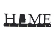Alabama Home State Shape Key Holder Hanger Rack Hooks Housewarming Wall Gift