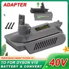 for Dyson V10 Battery Adapter for Ryobi 40V Battery Convert to V10 SV12 Batter