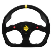 Momo for MOD30 Buttons Steering Wheel 320 mm - Black Suede/Black Spokes/1 (for: Fiat)