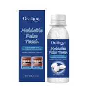 unbrand Tooth Repair Beads Kit, 30ml Moldable Thermal Fitting Beads, Temporary Teeth Replacement Kit for Restoration of Missing Broken Teeth 1pcs