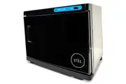 23L Black UV Electric Towel Warmer Steriliser Cabinet Beauty Spa Heat Sanitiser