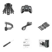 Mini Folding Drone Hd Aerial Quadcopter Children Remote Control Plane Toy Rc Camera Accessory Bundles