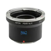 KIPON 0.7x Focal Reducer Optical Adapter Put Pentax 645 Lens on Nikon Z Camera