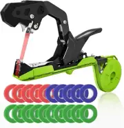 Plant Tying Machine, Binding Pliers with 20 Rolls of Tape, Upgraded Garden TapeP