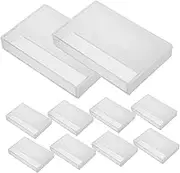 10pcs Tape Storage Box Cassette Holder Cassette Case Blank Cassette Tapes Cassette Tape Organizer Cassette Tape Cases Audio Cassette Storage Boxes Cassette Tape Holder