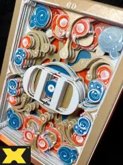 Dan & Dave Smoke & Mirrors V8 - Gold Logo carved playing cards by Victor de Urda