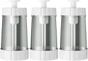 Fahgaer Kitchen Seasoning Bottle Spice Jar Salt and Pepper Seasoning Jar Spice Storage Box Barbecue Seasoning Kitchen Gadgets A