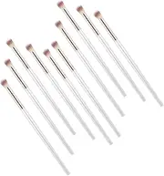 10PCS Lash Brushes for Cleansing, Eyelash Extension Cleansing Brush Lash Shampoo Bath Cleaning Brush Lash Cleanser Supplies for Eyelash Extensions White