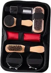 [STARTIST] Leather Shoe Polish and Care Kit Sponge Brush Cleaning Tools for Unisex Adults