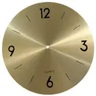 Clock Dial Face Clock Quartz Wall Clocks Gold 1pc Aluminium Arabic Numeral