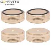 44mm Aluminum Speaker Cabinet CD Isolation Feet Stand Damper Leg CNC Machined 4P