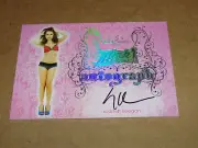 2015 Benchwarmer SCARLETT KEEGAN #71 Pink Archive Autograph SP Playboy Playmate