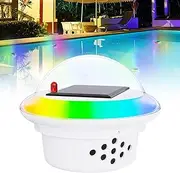 Swimming Floating Pool Lights - Solar Powered LED Lights for Pool | Waterproof Light Up LED Pool Accessories | Color Changing Floating Pool Lights for Swimming Pool | Pool LED Lights for Ground