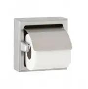 Presale Bobrick B66997 Single Toilet Roll Holder With Hood - Silver