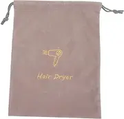 Hair Dryer Travel Pouch Drawstring Storage Bag for Hair Dryer Easy Closure
