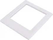Magnetic Picture Frames for Refrigerator, Multi Colors Mini Fames for Instax Mini, Double Layer Magnetic Photo Frame for Locker, Office, Kitchen Cabinet, Classroom, Arts (White)