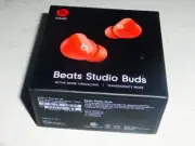 Beats by Dr. Dre Studio Buds Wireless Active Noise Cancelling Earbuds Red New