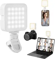 Romon Video Light RGB, Selfie Light 97 LED Video Light, 3000K-6500K with Cold Shoe, CRI 95+, Portable Camera Light for Macro Shooting, Product Photography and YouTube Vlogs