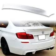 Painted ABS Rear Trunk Spoiler For BMW 5-Series F10 Sedan Alpine White 300