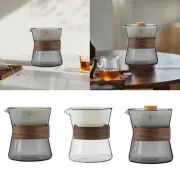 Glass Teapot Father's Day Gift Portable Clear Stylish for Loose Tea for Home