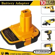 Adapter for Dewalt for Milwaukee 18V Li-ion Battery Convert to for Dewalt Ni-Cad