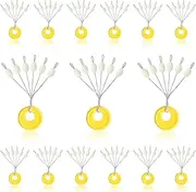 Tovbmup Rubber Stopper Fishing 6 in 1 Rubber Beads Fishing, Stopper Fishing, Silicone Stopper, Float Stopper, Rubber Stopper Cord Stopper, Fishing, Suitable for Fishing