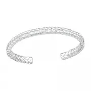 Silver Braid Toe Ring