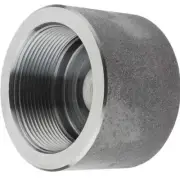 4" NPT Forged Carbon Steel Pipe Thread Cap 3000 3M MNPT Fitting