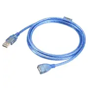 USB Extension Cable,1.5m Type a Male to USB a Female USB Wire Blue