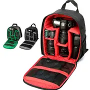 Waterproof DSLR SLR Camera Soft Case Bag Backpack Rucksack For Canon Nikon Sony
