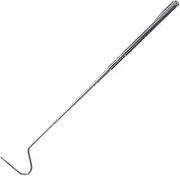 ROMISBABA Professional Reptile Tool Set 68cm Stainless Steel Telescopic Snake Hook for Snake Enthusiasts