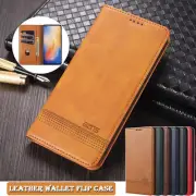 For iPhone 16E 15 14 13 12 11 Pro Max XS 8 7 Plus Leather Wallet Case Flip Cover