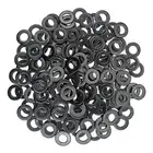 #12 - Bulk Qty 10,000 - Machine Screw Flat Washer, Steel w/ Black Oxide