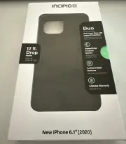 INCIPIO DualPro Classic for New iPhone 12 & 12 Pro 6.1" (2020) Black, New